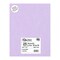 Accent Design Paper Accents Lite Stock 8.5x11 60lb, 25pc, Lavender, Colored Cardstock Paper For Card Making, Scrapbooking, Printing, Quilling and Crafts
